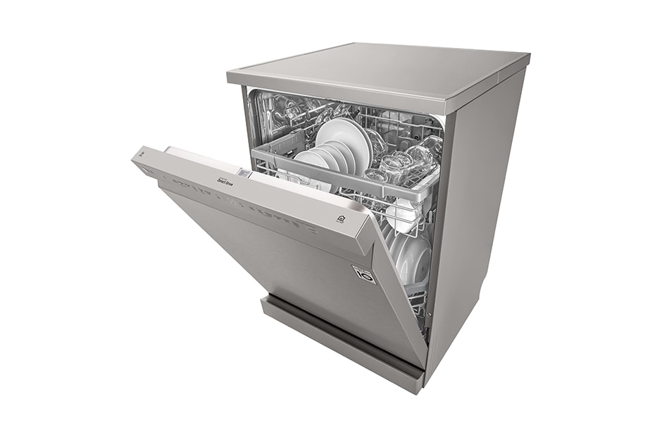 LG 14 Place QuadWash® Dishwasher in Platinum Steel Finish, XD4B14PS